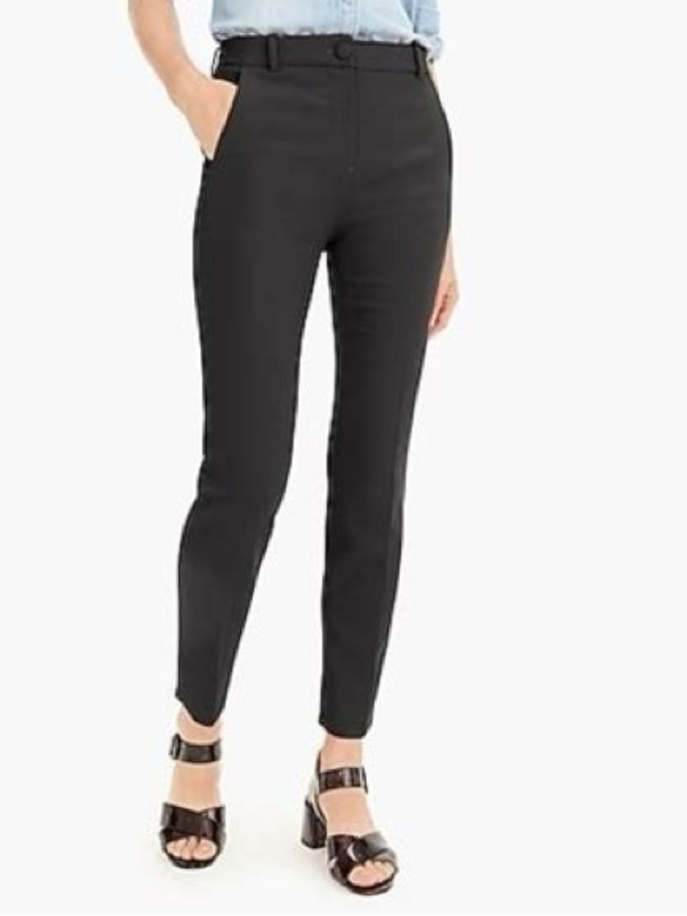 J.Crew High-Rise Cropped Cameron Dress Pants